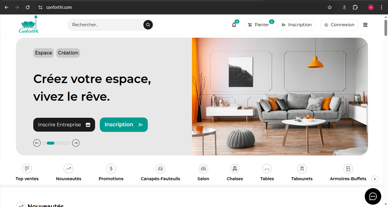 Conforthi - Marketplace Mobilier